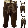 Lederhosen, Herren Lederhosen, Trachten Lederhosen, Herren Lederhosen, Trachten Lederhosen Kurz, Men Leather Embroided Shorts