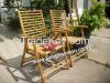 FOLDING BAMBOO CHAIR