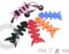 Animal shaped silicone earphones winder , Silicone cellphone speaker ,