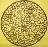 Sell metal iron round candle holder wall decor for gift