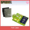 New style custom felt passport holder