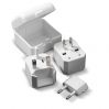 3 in 1 travel adaptors