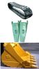 Sell excavator parts rubber track bucket teeth