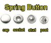 spring snap button