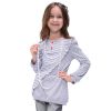 Sell 100% cotton long sleeve stripe girls T-shirt(GT-118S3)