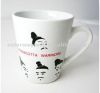 Nice Design 12 OZ Conical White Sublimation Coffe Mug