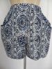 Navy circle print Lady Shorts for summer wear