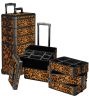 Sell 4 in 1 Leopard Rolling Makeup Case