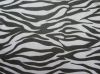 mesh fabric zebra pattern