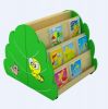 Latest Morden Cartoon Design Kids Wooden bookshelf