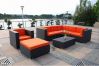 hot outdoor garden sofa / rattan furniture