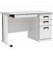 Sell 3 drawers wood steel fire proof knock-down office desk