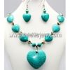 turquoise necklace sets, stone necklace sets, turquoise jewelry, natural stone jewelry, beaded necklace sets, china necklace