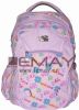 School Kids Backpack Pink Flower , Fashion School Bags