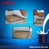 Silicone rubber for concrete molds