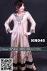 Fashion Apricot Chiffon Beading Kaftan Abaya