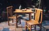 Bamboo outdoor furniture