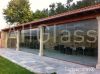 Frameless glazing system