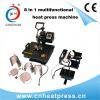 Mini multifunctional 8 in 1 combo heat press machine