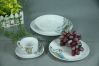 20pcs Porcelain Dinnerware Set, Dishwasher and microwave safe