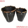 Recycled rubber basket wholesaler