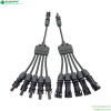 Recent TUV Parallel PV cable 5male to 1 female connectors cabel harness wire assembly