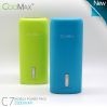 Rubber casing Power Bank 5200mAh/external battery pack charger