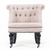 Elegant White Accent Chair (GK8008)