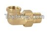 Brass fitting male/female elbow