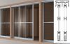 Aluminum Sliding Door Profiles