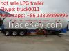 3 axles 58cbm LPG (propane)tanker semi-traile