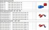 Aluminium Fittings AN6/8/10/12/16