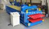 Steel roofing tile making machine