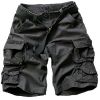 100% cotton men's cargo shorts