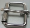 Nickel Plated Steel Single Prong Roller Buckle