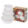 Toughened Opal Glass Bowl 3pcs Set