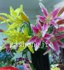 artificial 4 heads Fragrant  Lily , arts and crafts,