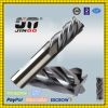 4 flute solid carbide end mills 35 degree cutting end mills for steel
