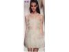 2014 European and American high-end women's lace hollow out dress