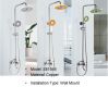 Wholesale manufacturers, shower faucet, shower set, full copper