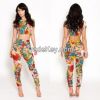 Conjoined outfit sexy fashion conjoined suits Print dress Hot sale bandage dress KM063