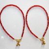 Red Beads Anklet