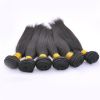 20 Inch Huamn Virgin Hair Straight Style Natural Black 100g/pack $41.6