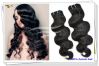 Top Quality 6A Virgin Peruvian Hair Extensions Loose Wave Natural Black 24''