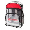 Transparent PVC backpack