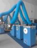 Portable welding fume extractors