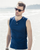 Men's Vest regular fit tank tops singlet for male underwaist for men sleeveless t-shirt