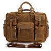 Hot Sales JMD Brand Drop Shipping Directly Office Bag For Men, Leather Briefcase 7028B