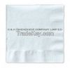 White Table Paper Napkin Promotion