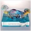 colored glaze feng shui jade ruyi for car crystal decorations